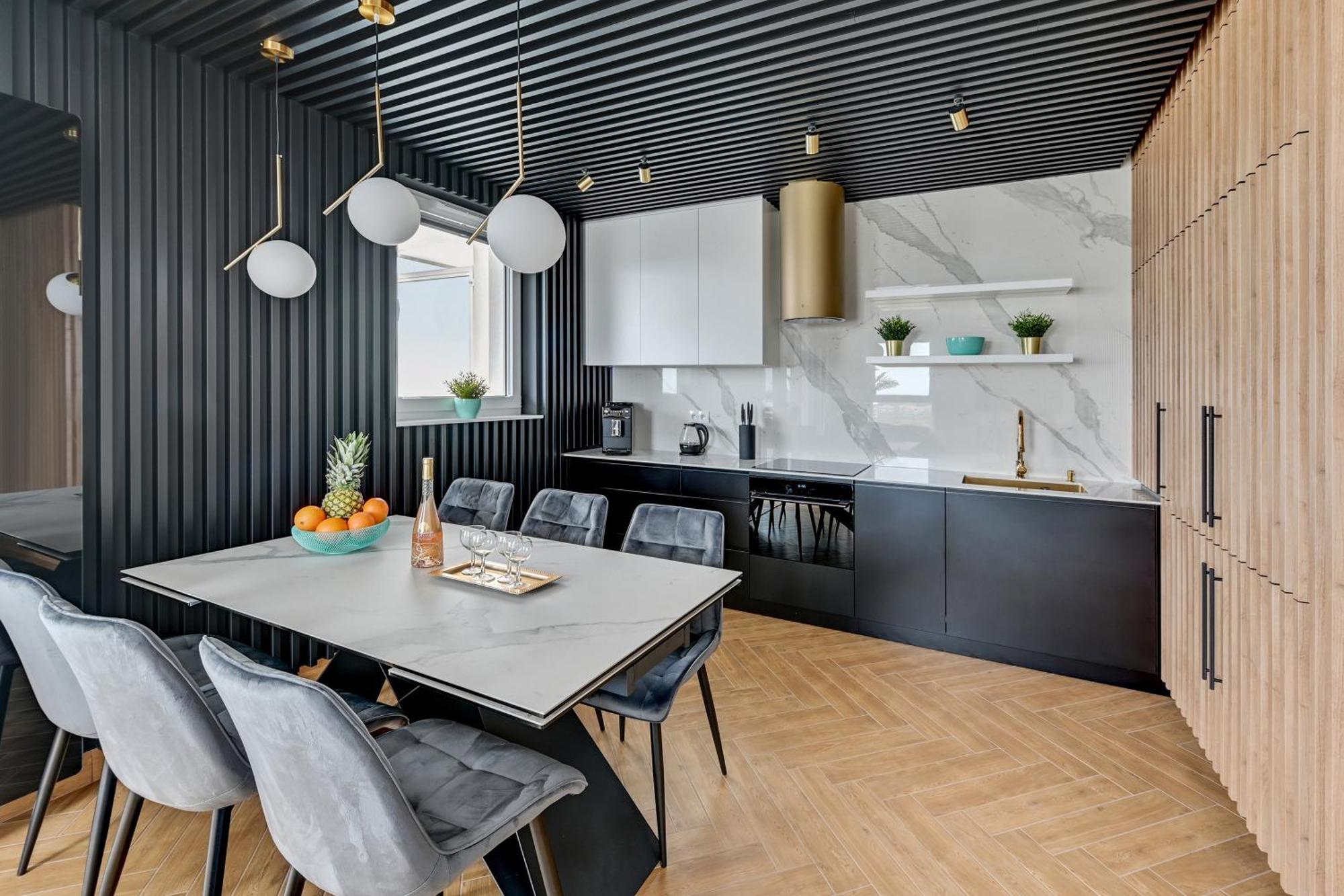 Apartamento Luxury Voyager - Sea View Gdansk Exterior foto