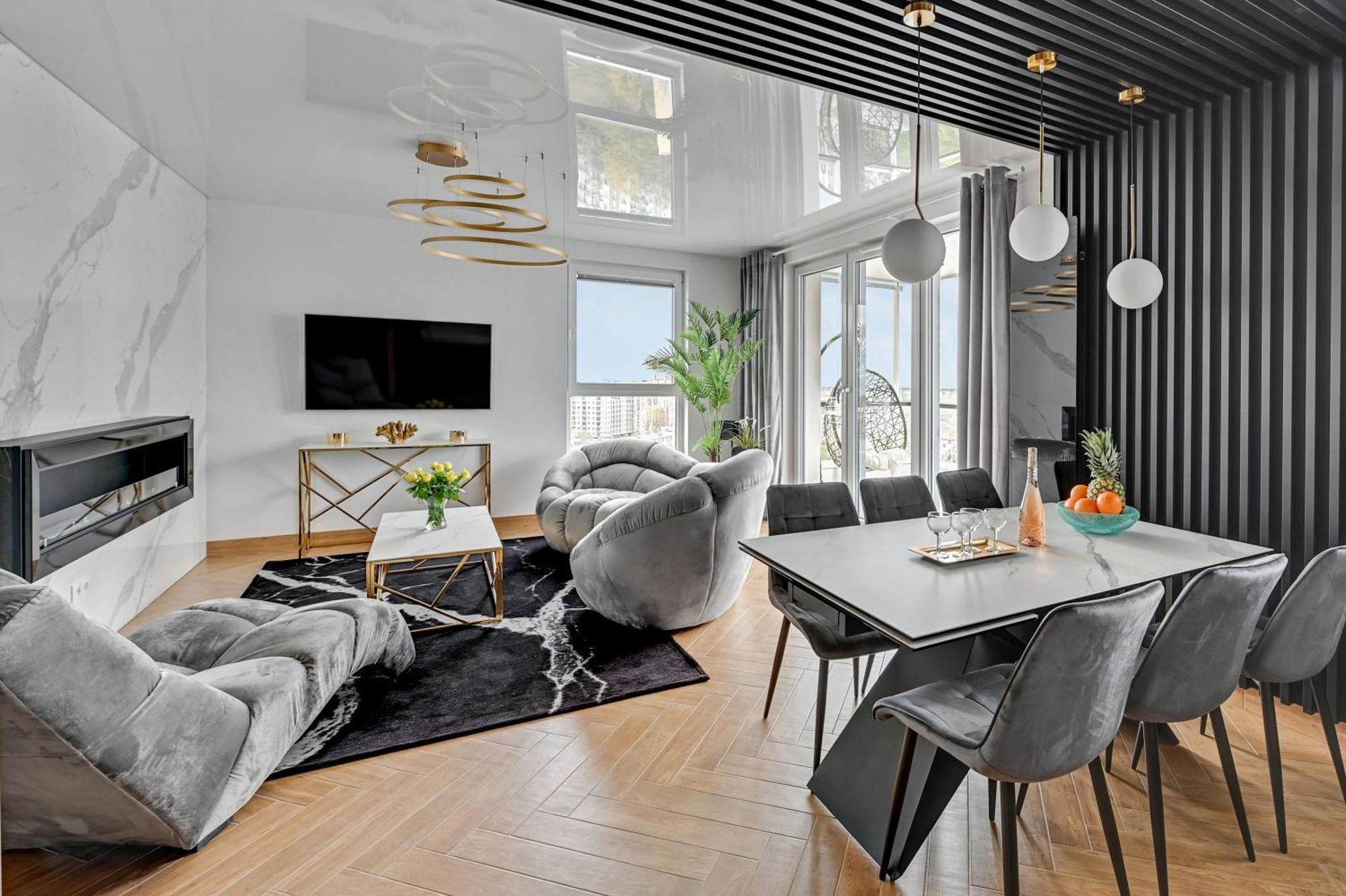 Apartamento Luxury Voyager - Sea View Gdansk Exterior foto